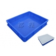 X286塑料周轉(zhuǎn)箱（箱蓋可選，可帶眼）